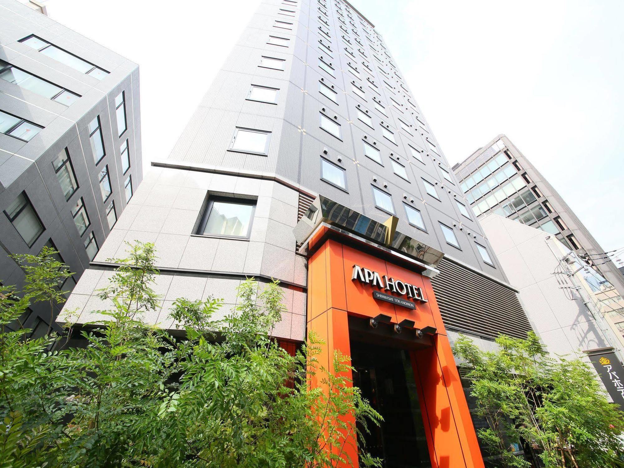 Apa Hotel Shimbashi Toranomon Tóquio Exterior foto